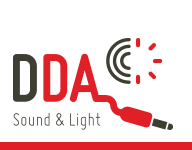 DDA Sound & Light Logo
